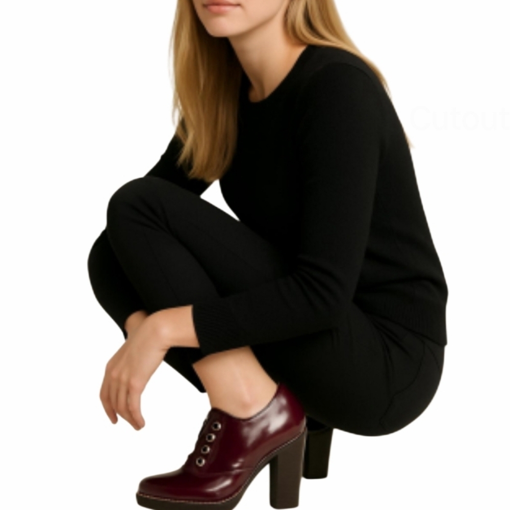 Cole HAAN Nike Air Slip On Stephanie Oxford Heels 9